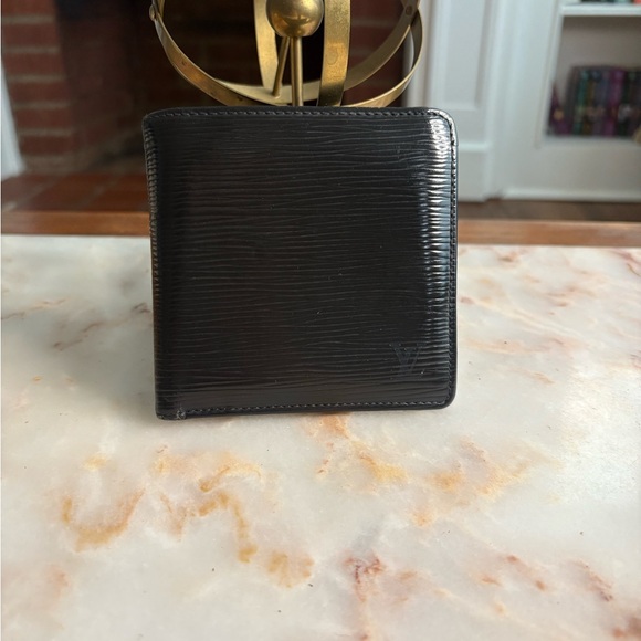 Louis Vuitton Handbags - Louis Vuitton Black Leather Epi Macro Bifold Wallet